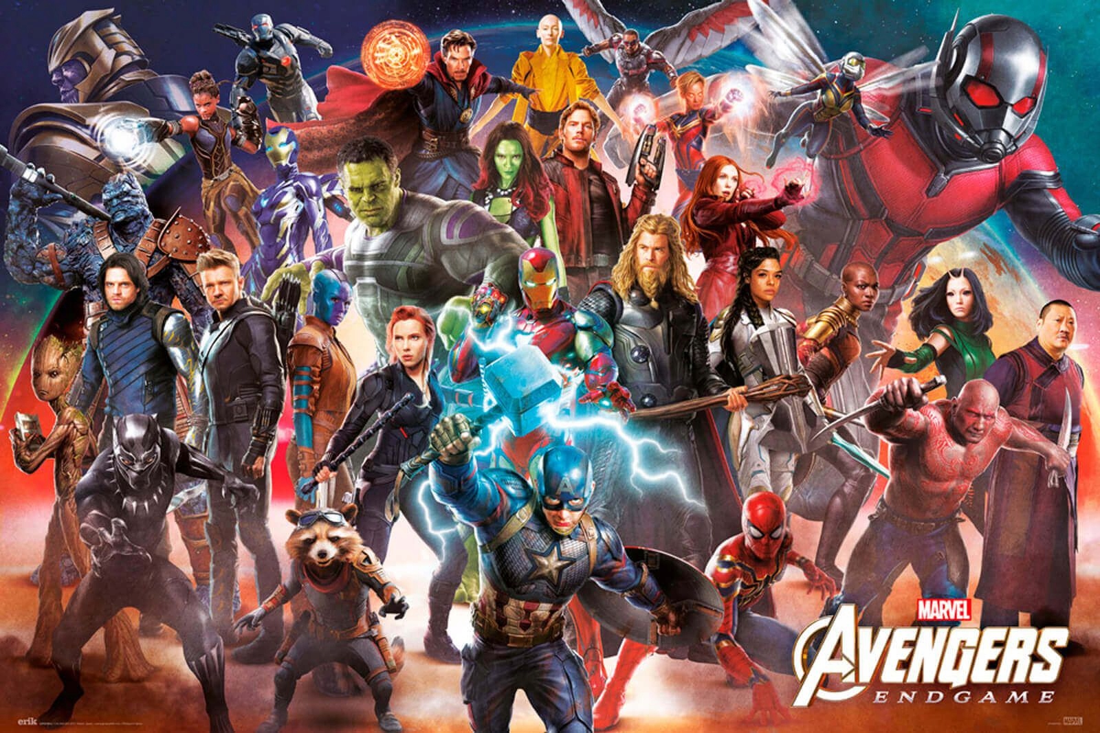 

Marvel Avengers superbohaterowie plakat 91,5x61 cm