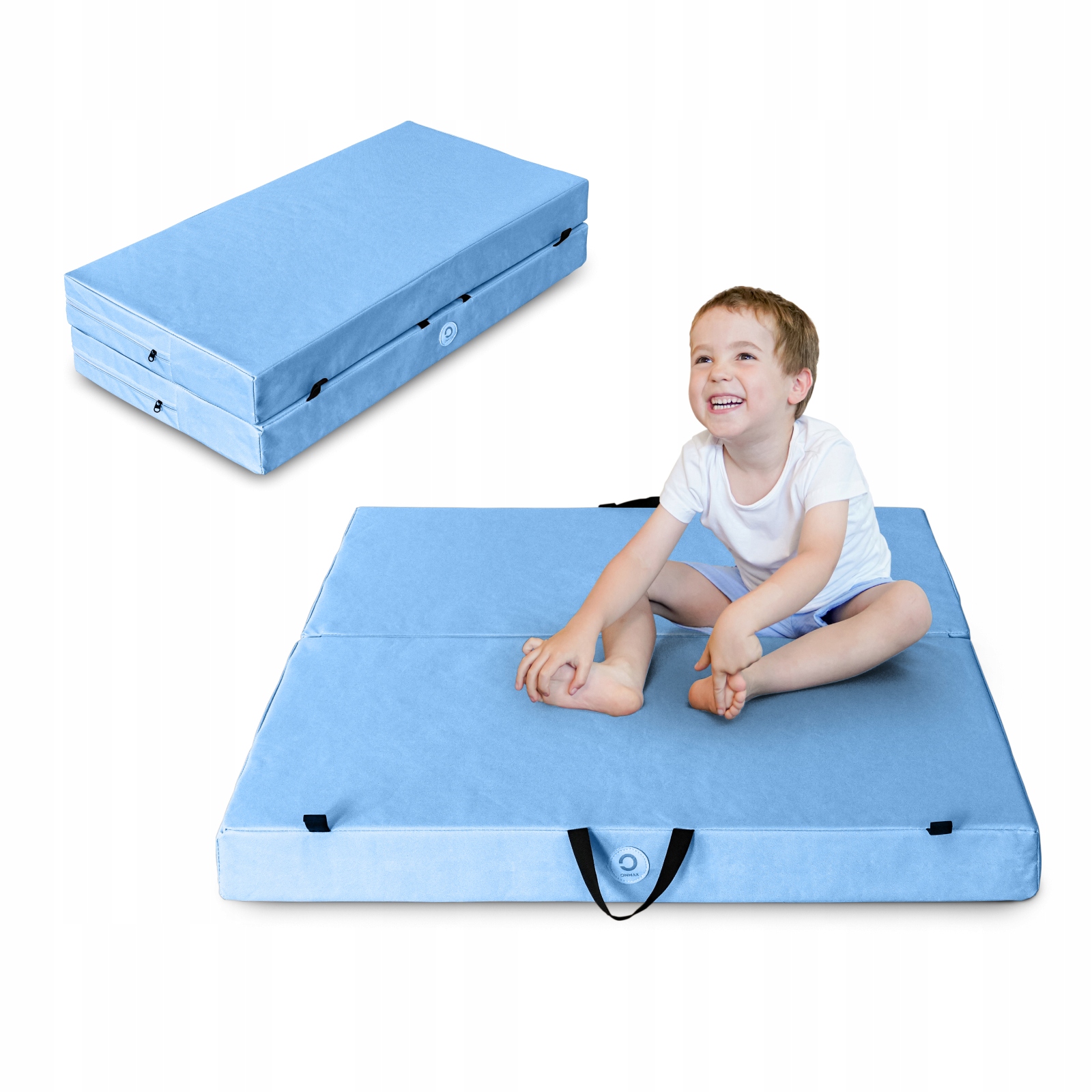 Onmax Materac asekuracyjny Oxford niebieski