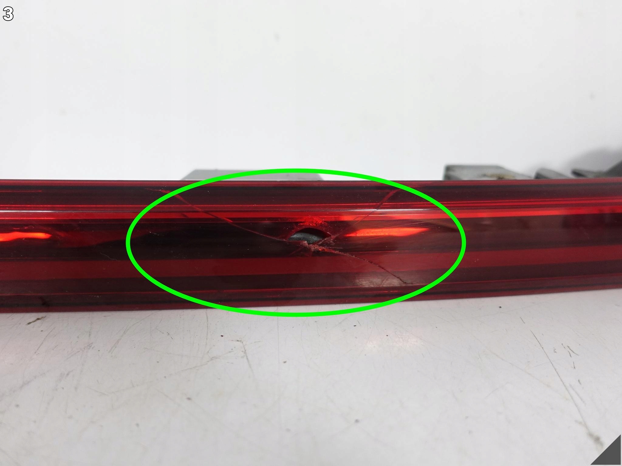 AUDI E-TRON ETRON Q8 4KE 18- light bonnet LED cap central rear part rear