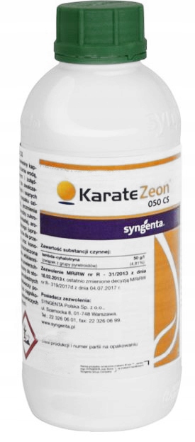 

Karate Zeon 050SC 1L Owadobójczy Larwy Chrząszcze