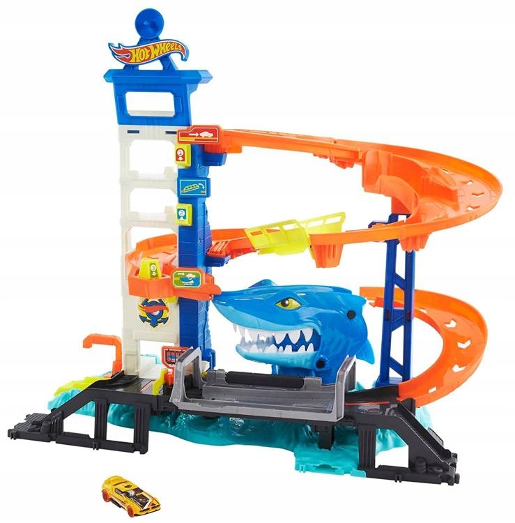 

Mattel Hot Wheels Miejski Port Atak Rekina HDP06