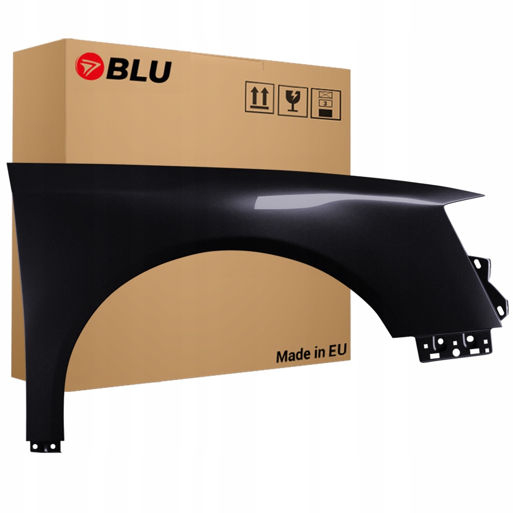 Blu Blatník Vw Passat B6 LC9X pravý černý 05-10 přední