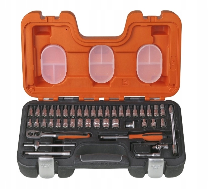 Bahco S460 Zestaw Kluczy Nasadowych 1/4" 46 Szt.