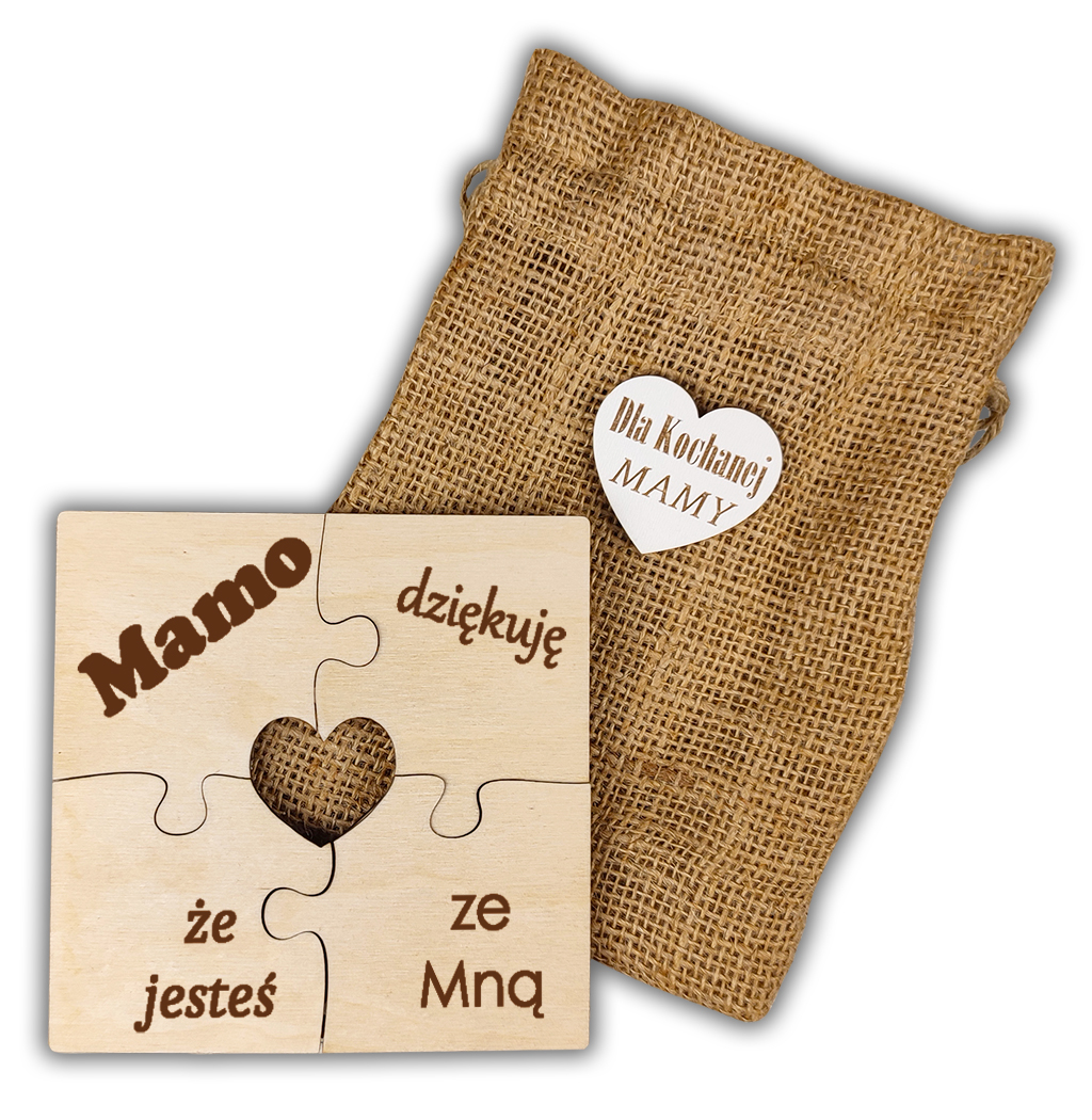 

Dzień Mamy Dla Matki Zestaw Puzzle Mama