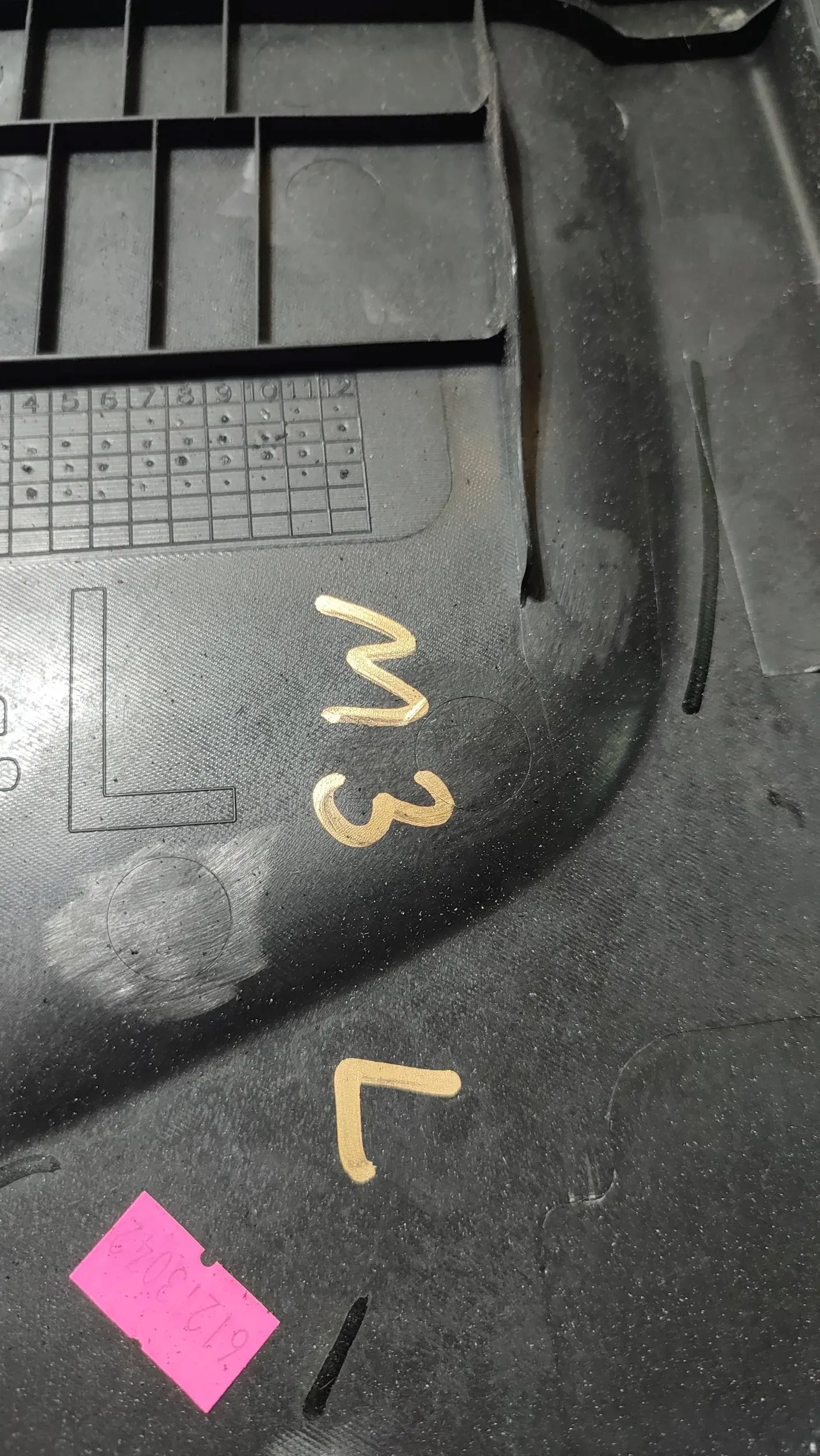 Mazda 3 III BM 17r cover lower slupka B