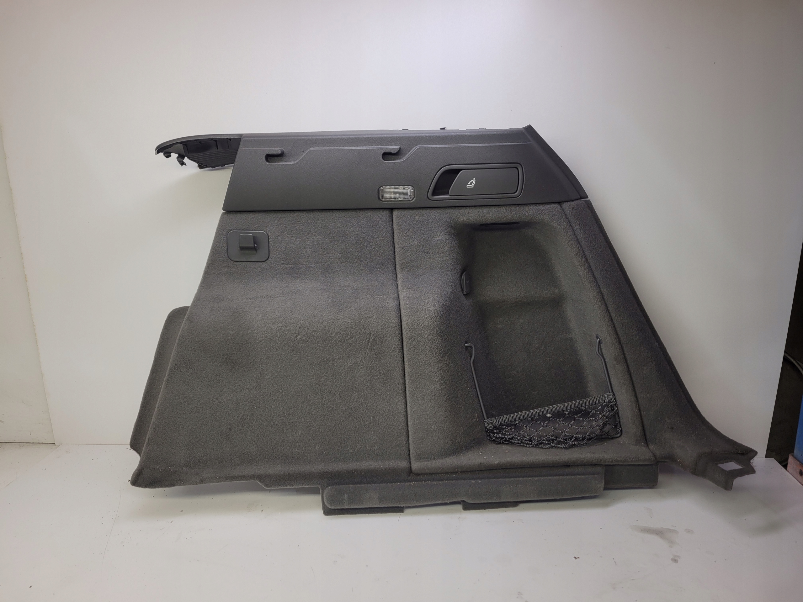 boot upholstery right AUDI Q5 8R 8R0863880D grey