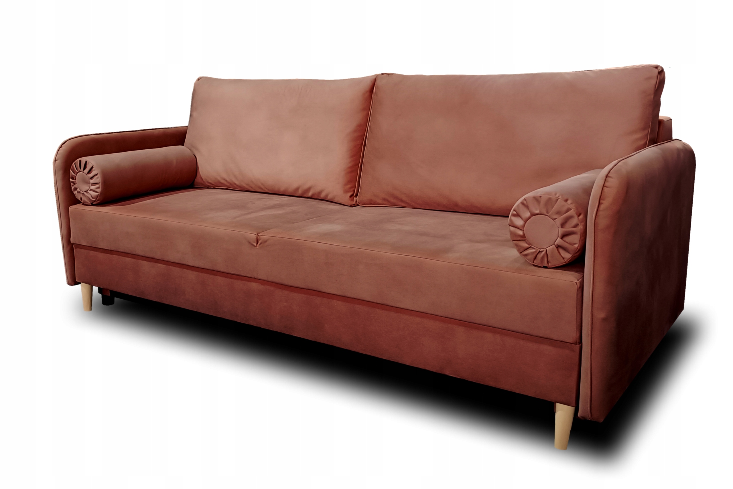 sofa kanapa HARRY II welur super tkanina sprężyny