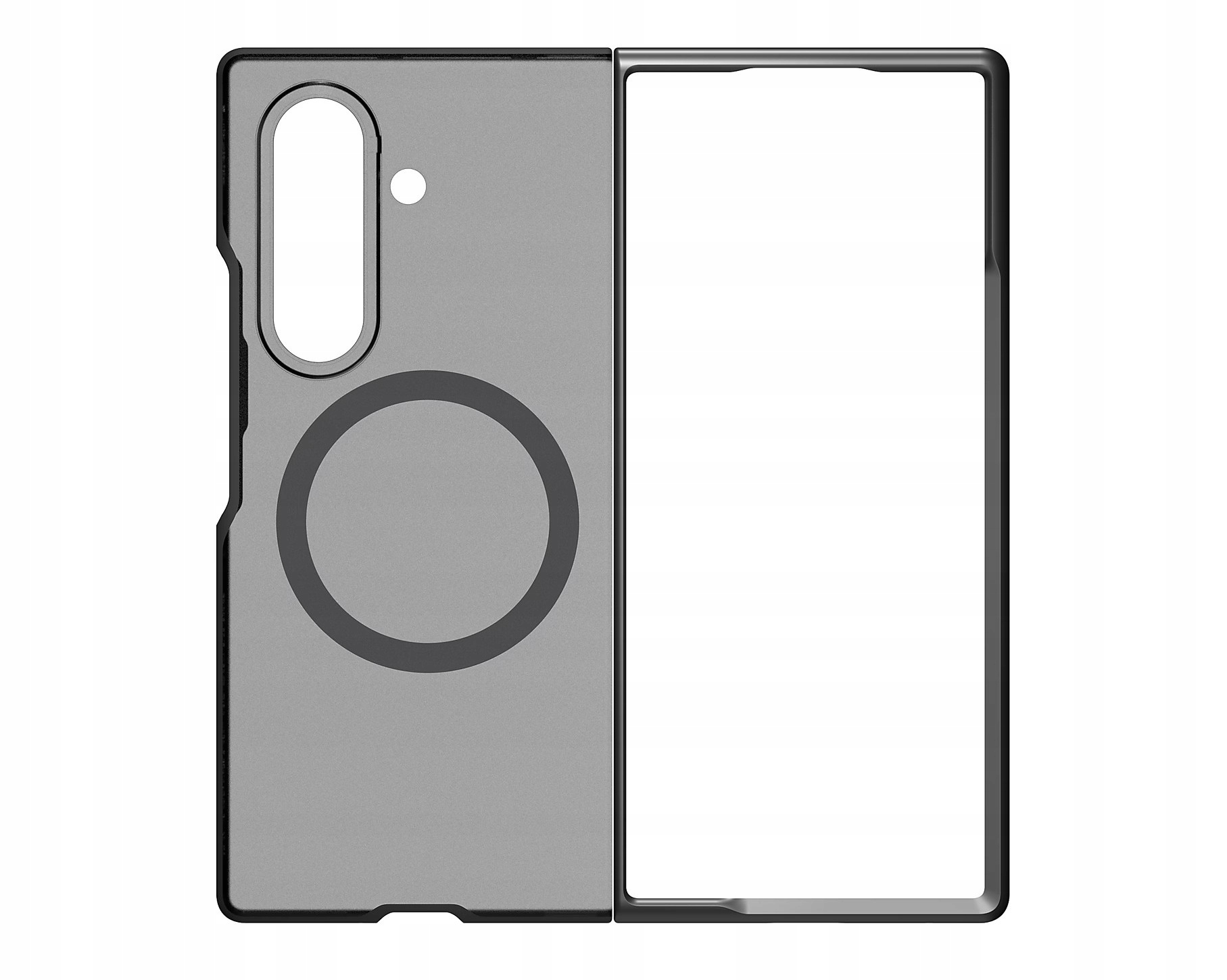 Etui Spigen Capella do Galaxy Z Fold7 Przezroczysty Szary GP-FPF966PGBTW