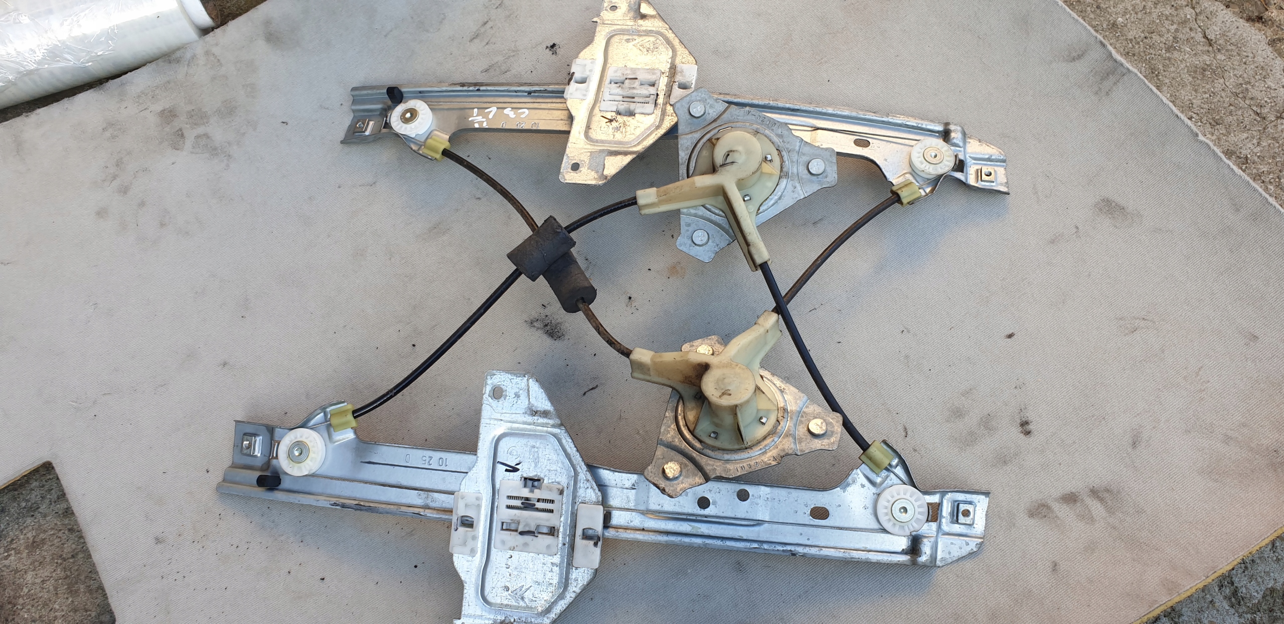 window regulator rear part CITROEN C3 II 2010-2016