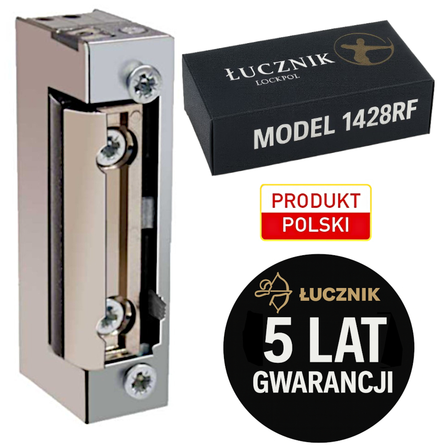 Elektrozávěs Łucznik 1428RF 12-24V 24-48V nízkoproudový radiální s aretací