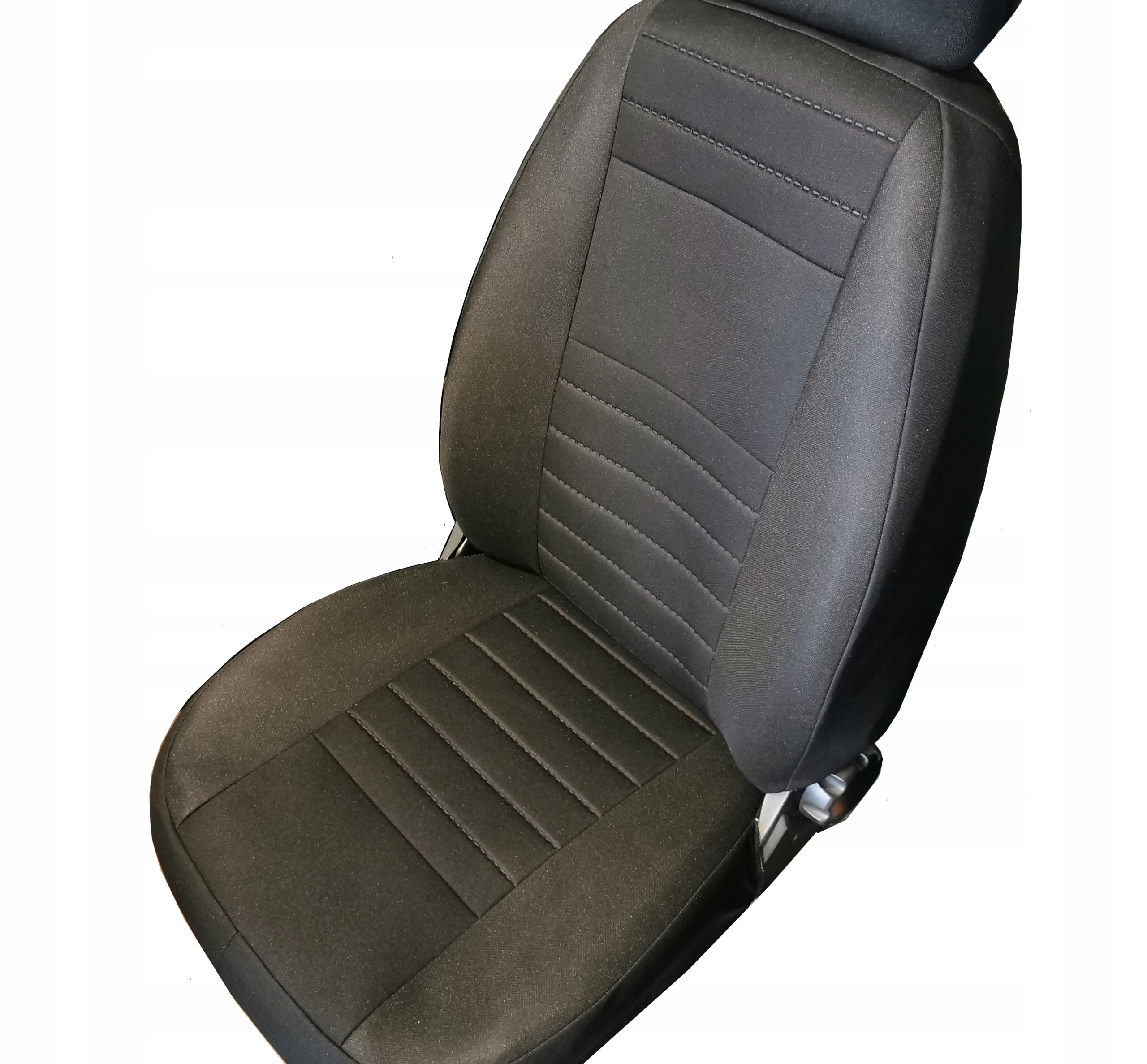 Pokrowce do VW CRAFTER na fotel kierowcy czarny