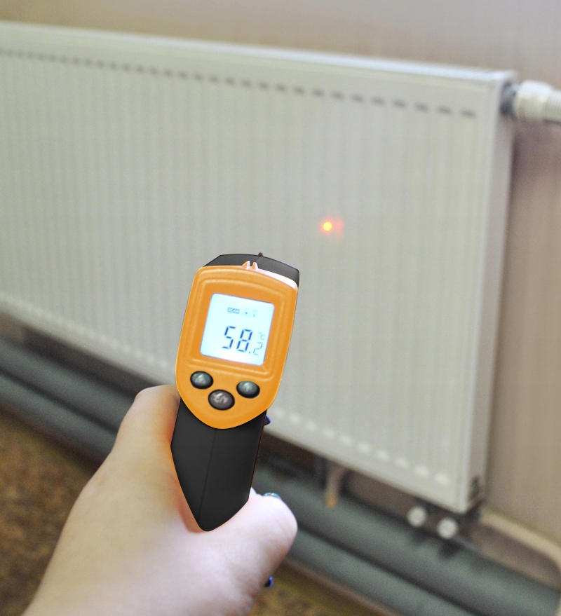 Pirometr Bigstren Bezdotykowy na Podczerwień Kolor czarny