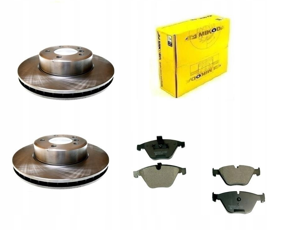 Kotouče Bmw 5 E60 E61 Bmw 6 E63 E64 Přední Sada 324MM