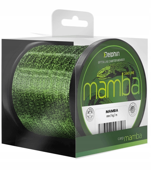 Delphin Żyłka Mamba Carp 0,34mm 17,8lbs 600m