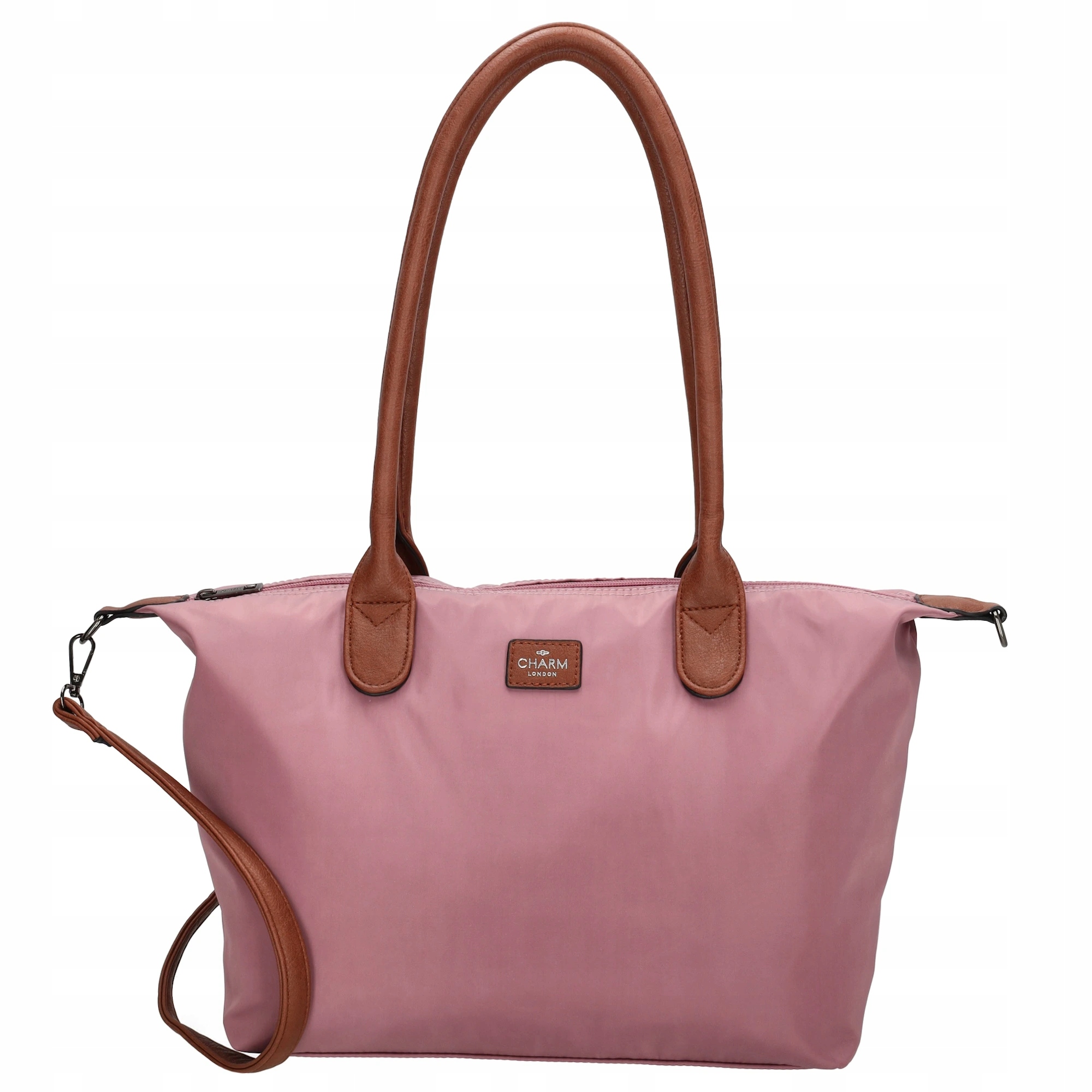 Nákupní shopper taška Charm London Buckingham 15,5L světle fialová