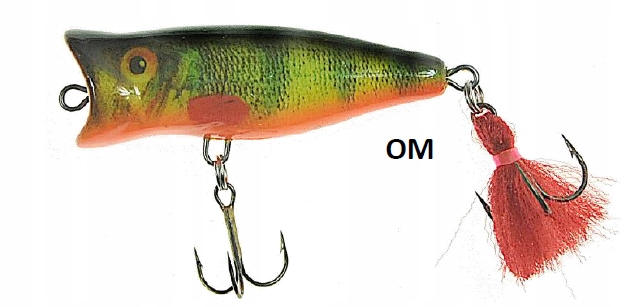 

Wobler Jaxon Hs Popper 5cm/6g Powierzchniowy New