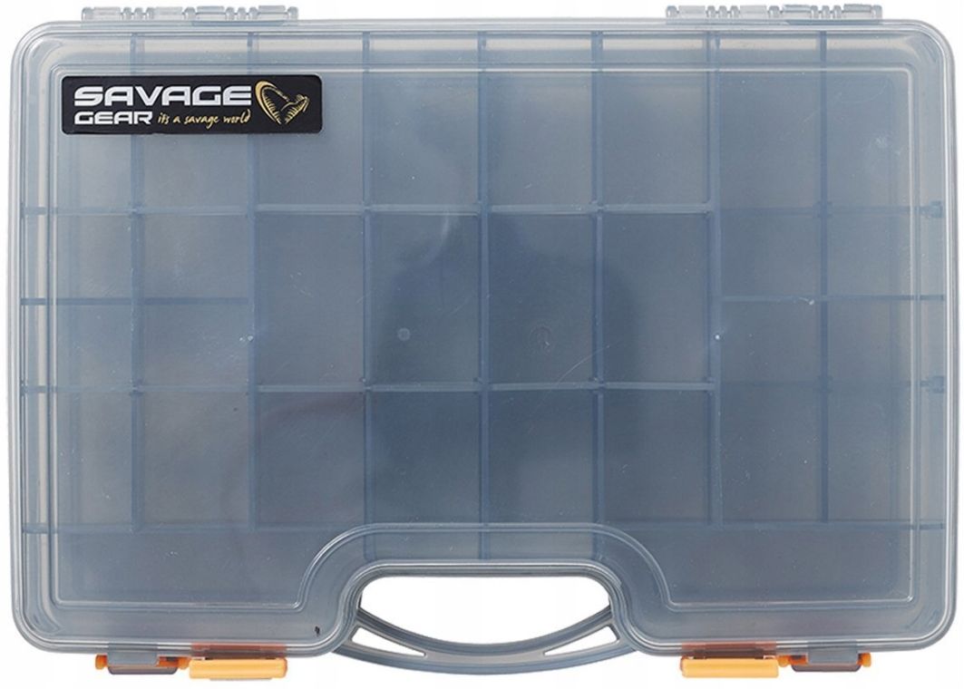 Pudełko Savage Gear Lurebox Smoke L Wodoodporne