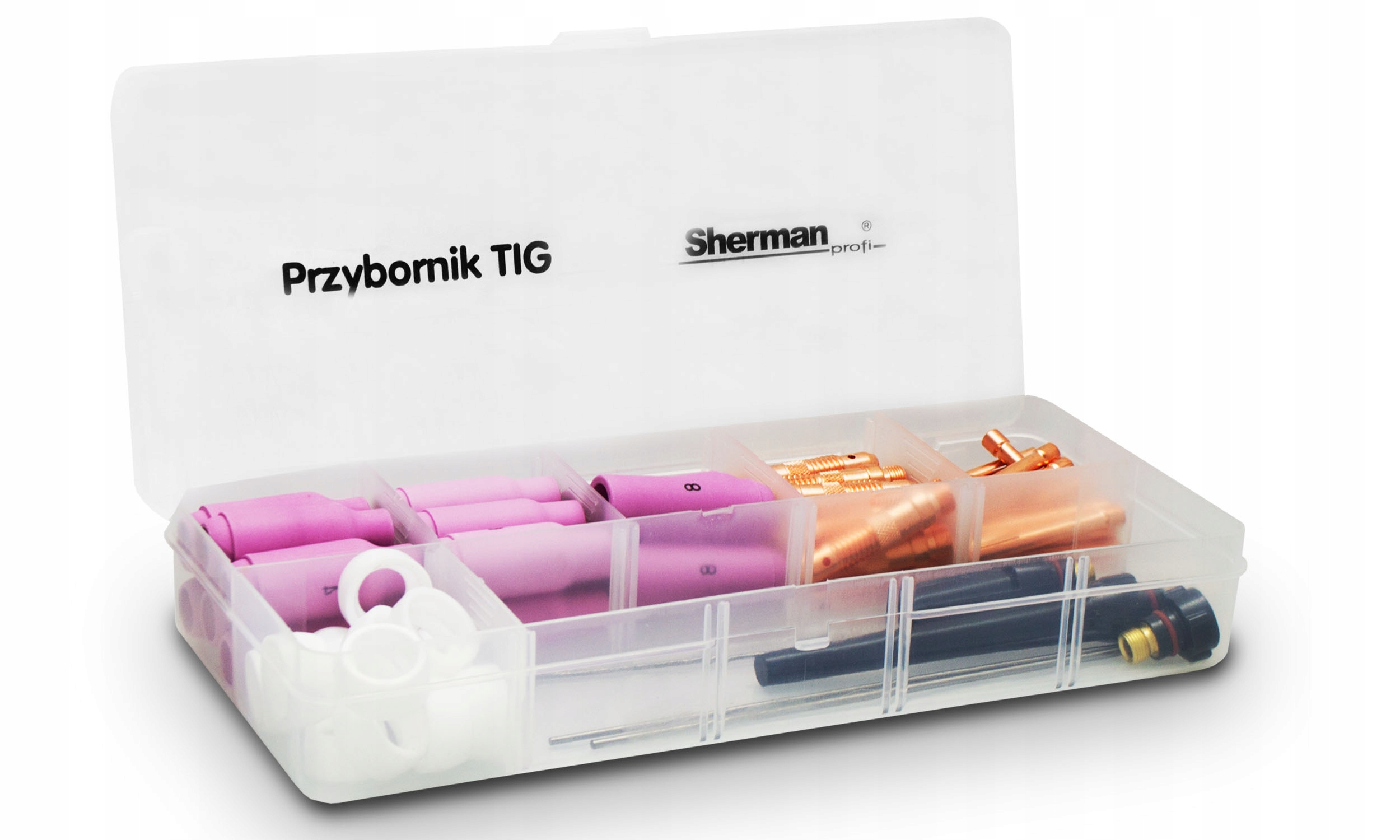 OSPRZĘT TIG AC DC DO SPAWARKI ALUMINIUM ELEKTRODY Grubość 2 mm