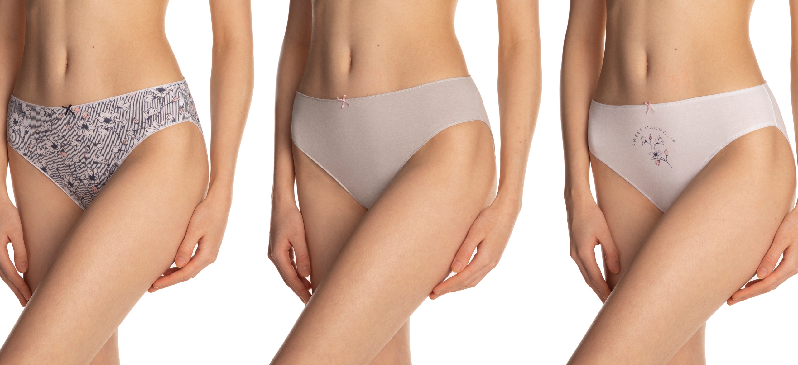 

Lama Bawełniane Figi Podwyższony Stan L 40 3-pak