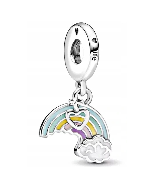 

Zawieszka Srebro 925 Charms do Pandora Tęcza