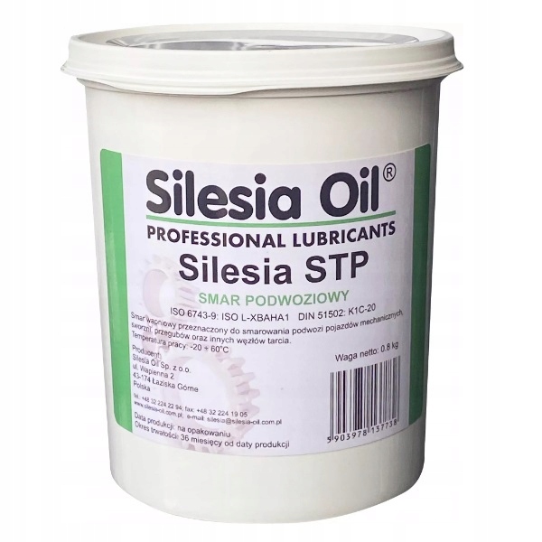 

Silesia smar Stp do sworzni przegubów 800g 0.8kg