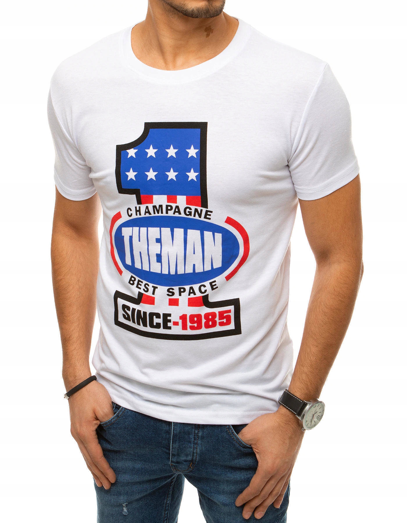 

Męska Koszulka T-shirt Z Nadrukiem rx4406 - XL