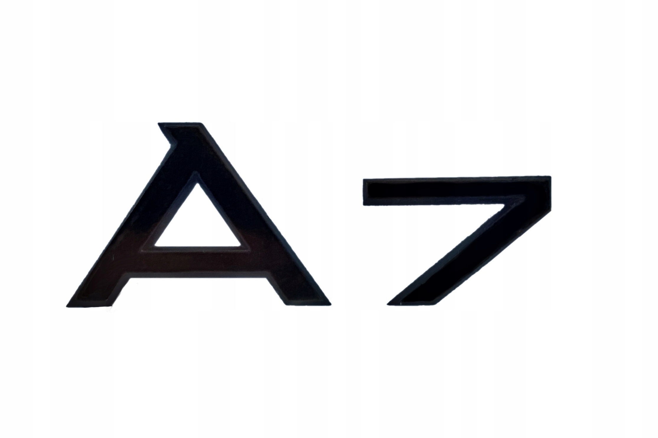 4K8071803 - Оригінальний напис ззаду AUDI A7 чорний