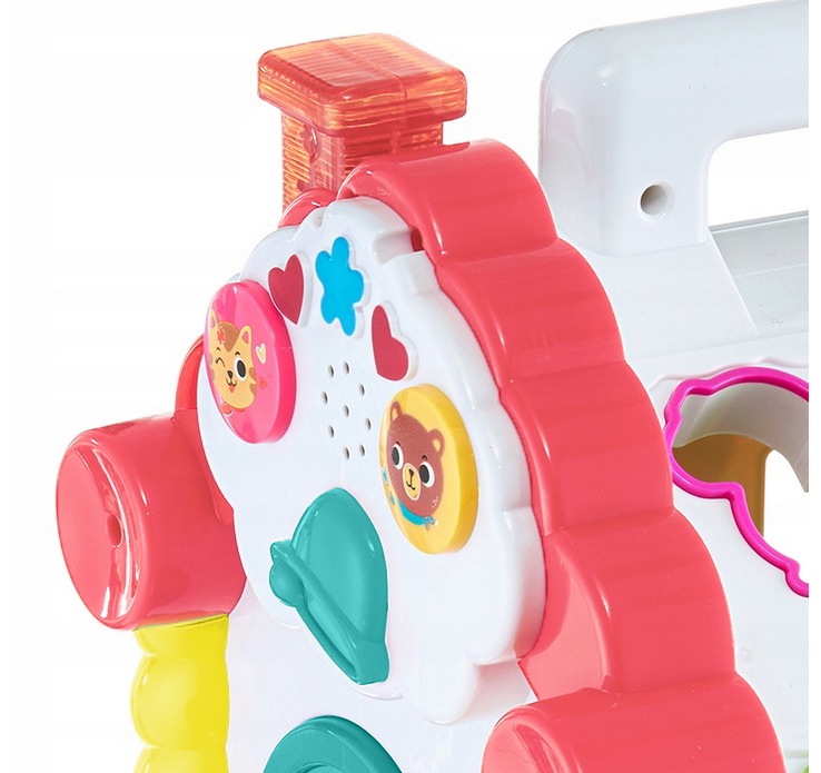 Kotedžų rūšiuoklis, grojantis interaktyviu edukaciniu kubiniu pianinu, daugiabučiu. Sertifikatai ir nuomonės. CE.