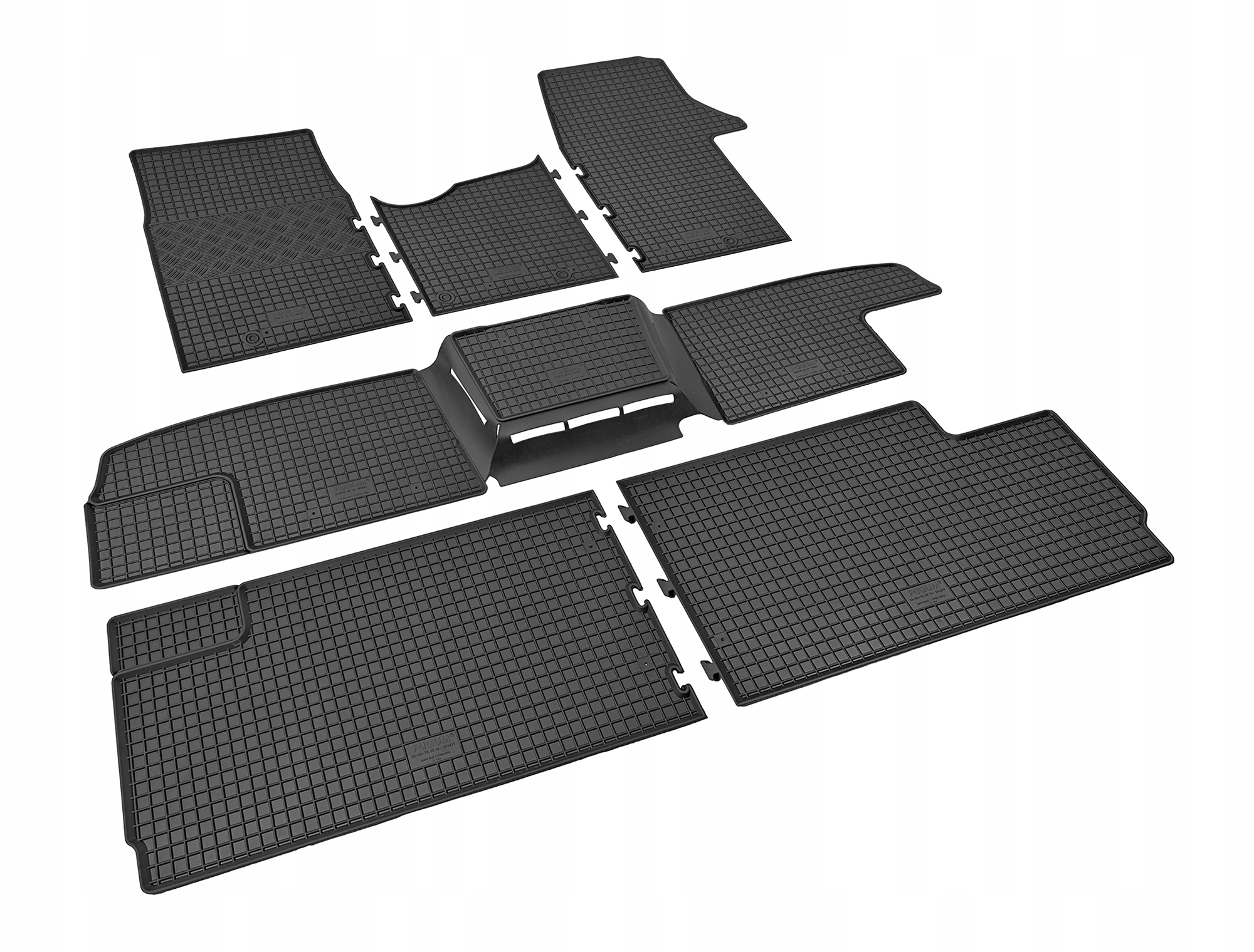 Dywaniki gumowe idelanie dopasowane do Fiat Talento od 2016 8/9miejsc