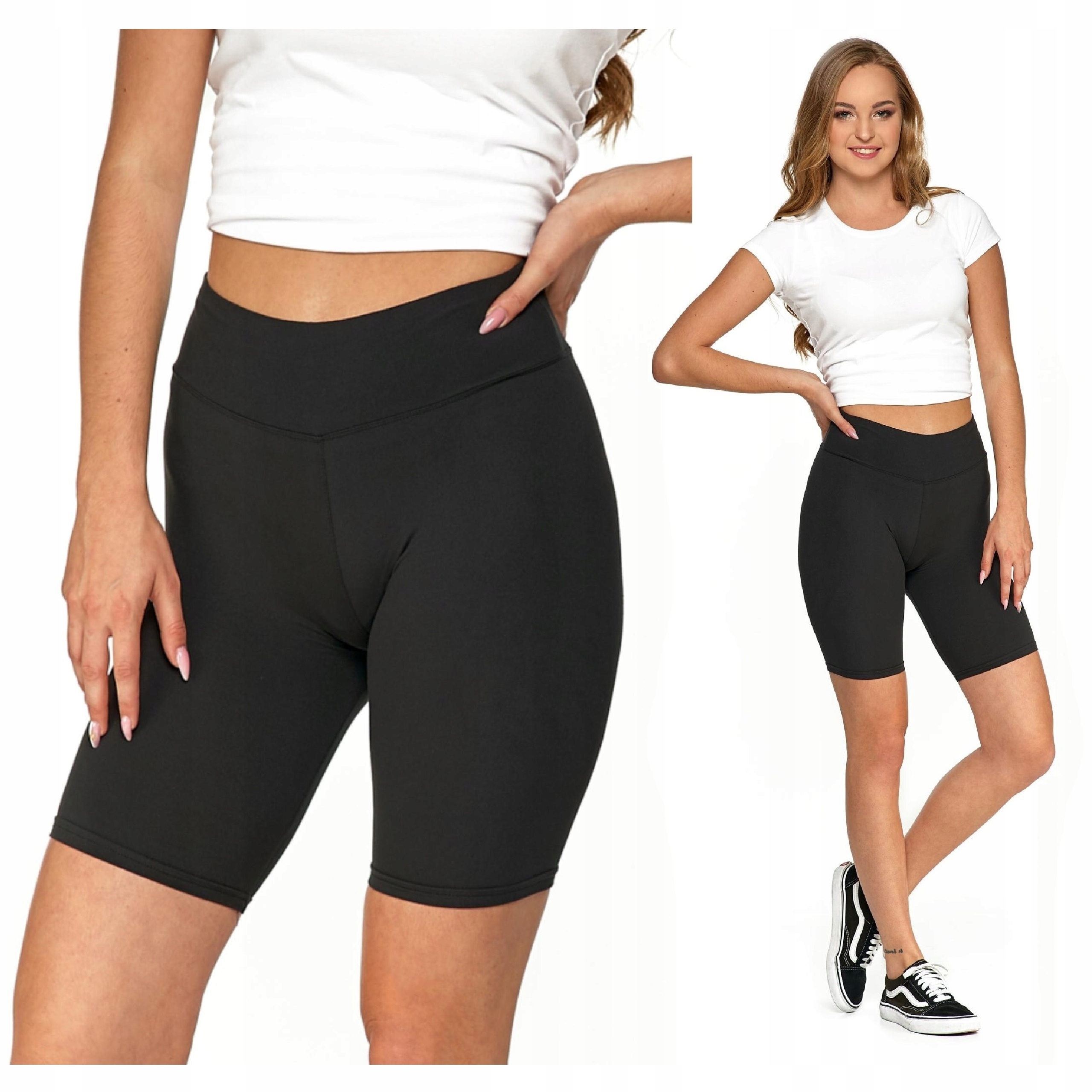 

Legginsy Krótkie Damskie Kolarki Getry L/XL Moraj