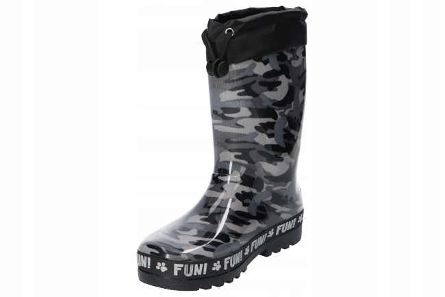 AMERICAN CLUB KAL21 WODOODPORNE KALOSZE GUMOWCE DZIECIĘCE BK/DOG 32 Marka American Club