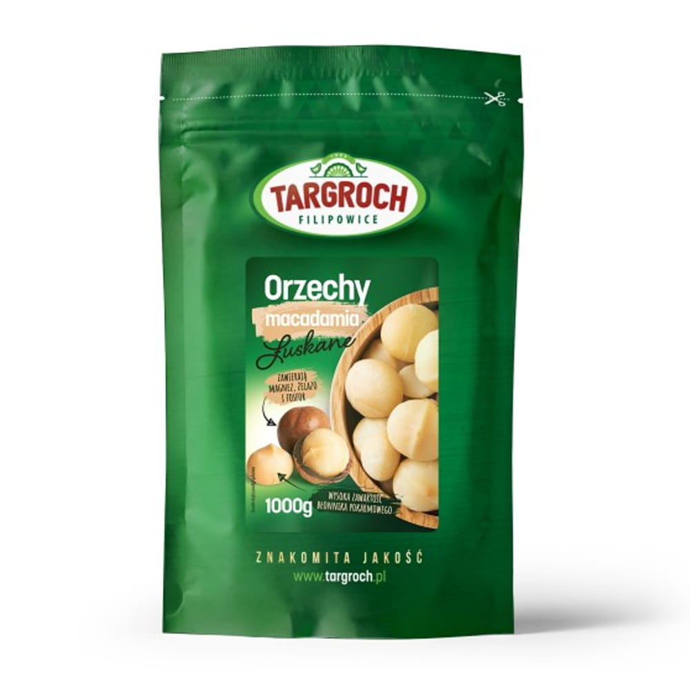 Levně Makadamské Ořechy 1KG Targroch