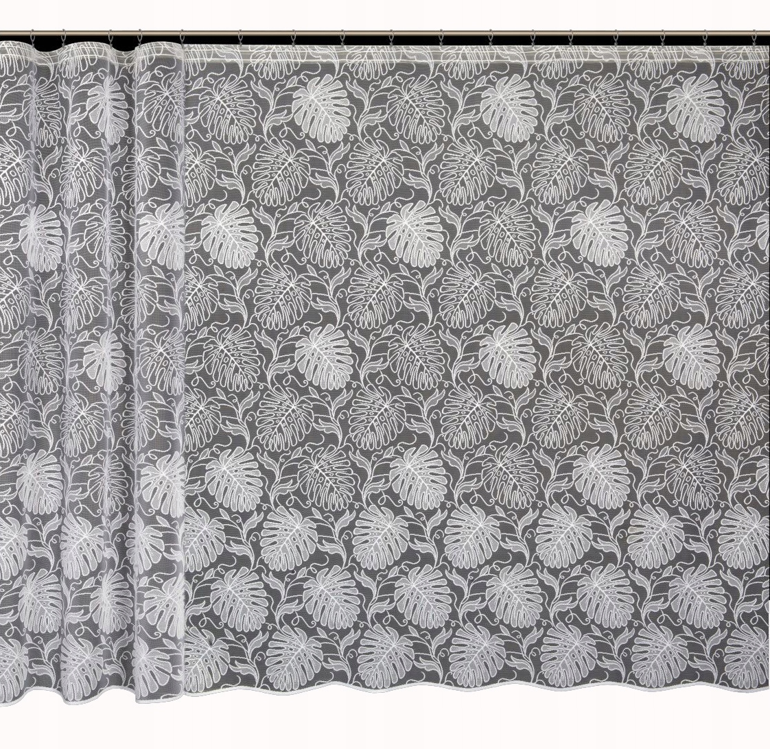 Mg Záclona žakár 4550 Bílá 380X250 hotová s páskou G