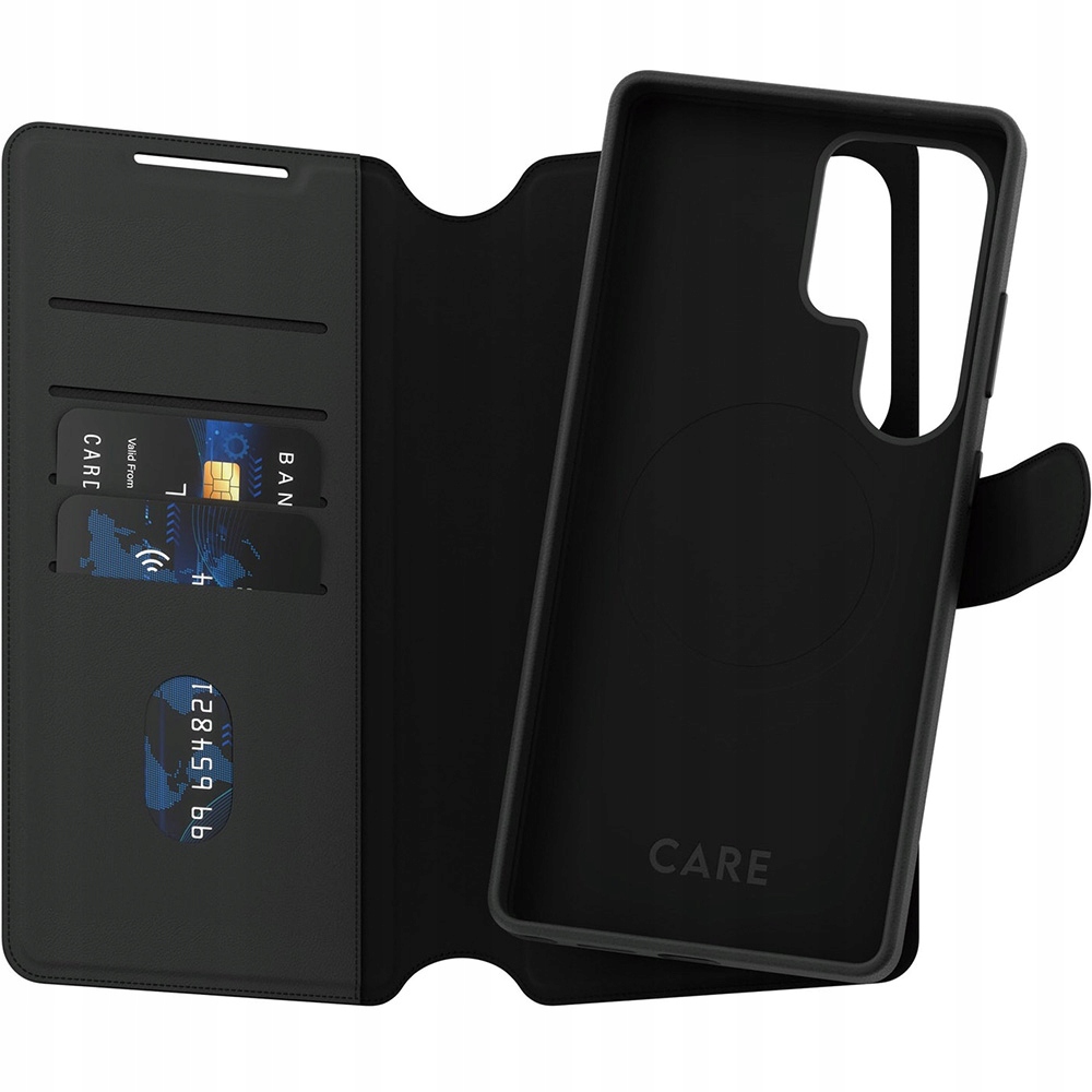 Pouzdro PanzerGlass pro Galaxy S25 Ultra pro MagSafe, kožené, ochranné, uzavíratelné