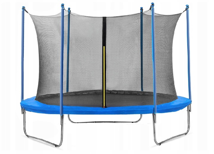 SIATKA DO TRAMPOLINY WEWNĘTRZNA 10FT 305-312cm 6 SŁUPKÓW MOCNA Marka bez marki