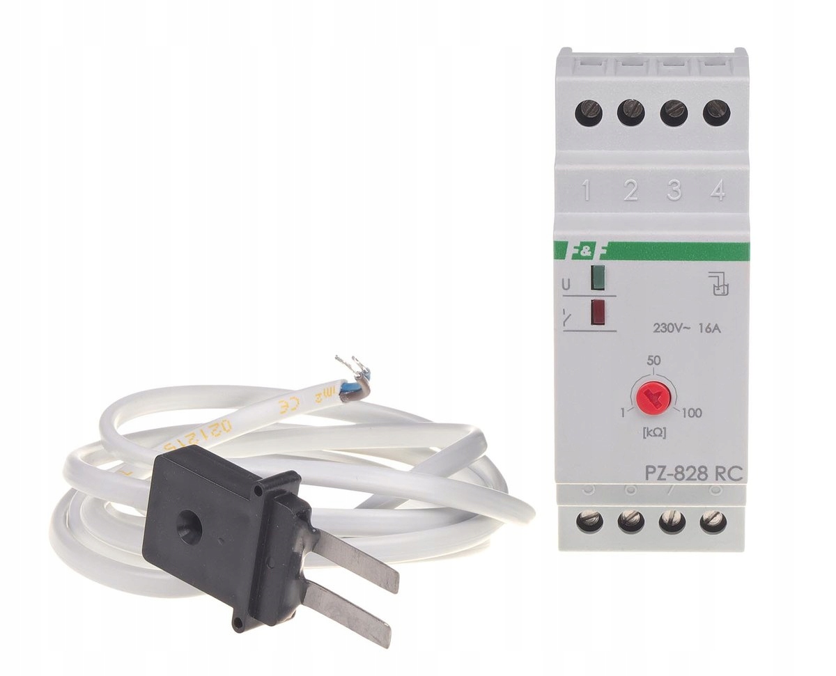 Relé pro kontrolu hladiny kapaliny PZ-828 Rc jednostavové, s regulací citlivosti