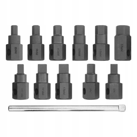 YATO набір ключів для масляних пробок 12 elem. 0600