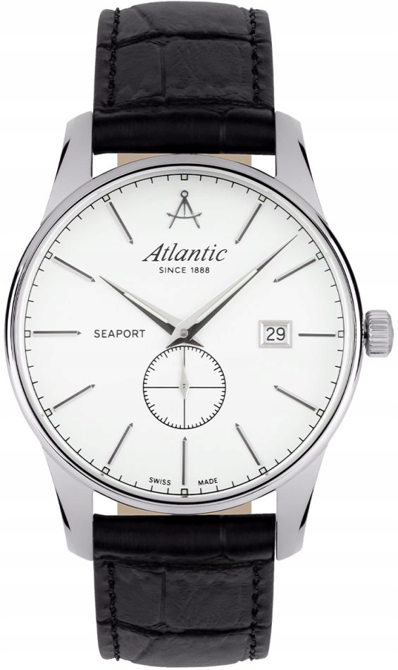 Pánské hodinky Atlantic 56352.41.21 černé klasické