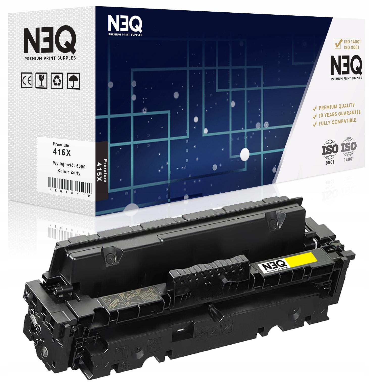 Toner pro Hp Color LaserJet Pro M454fw M454nw XL