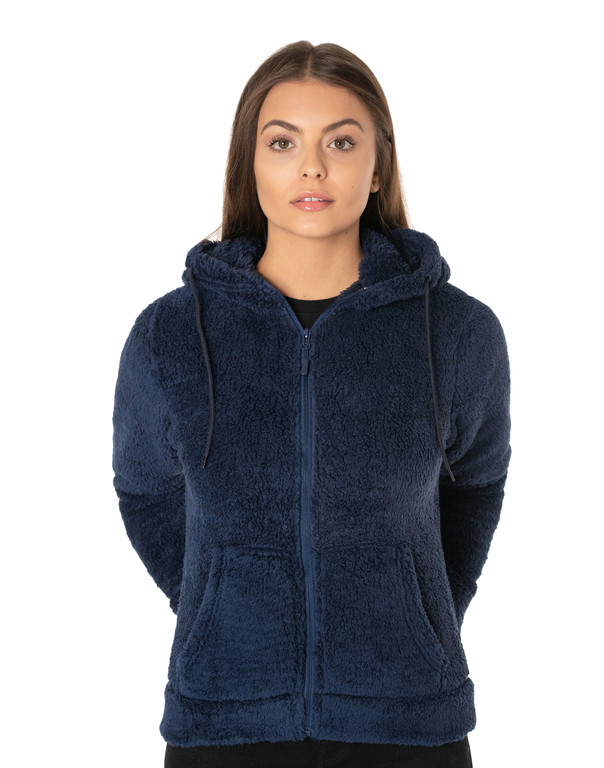 

Bluza Damska z Ciepłego Futerka Zasuwana 007-1 XL