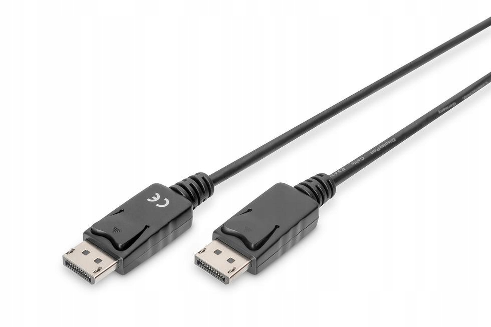 Digitus Kabel DisplayPort Digitus z zatrzaskami 10