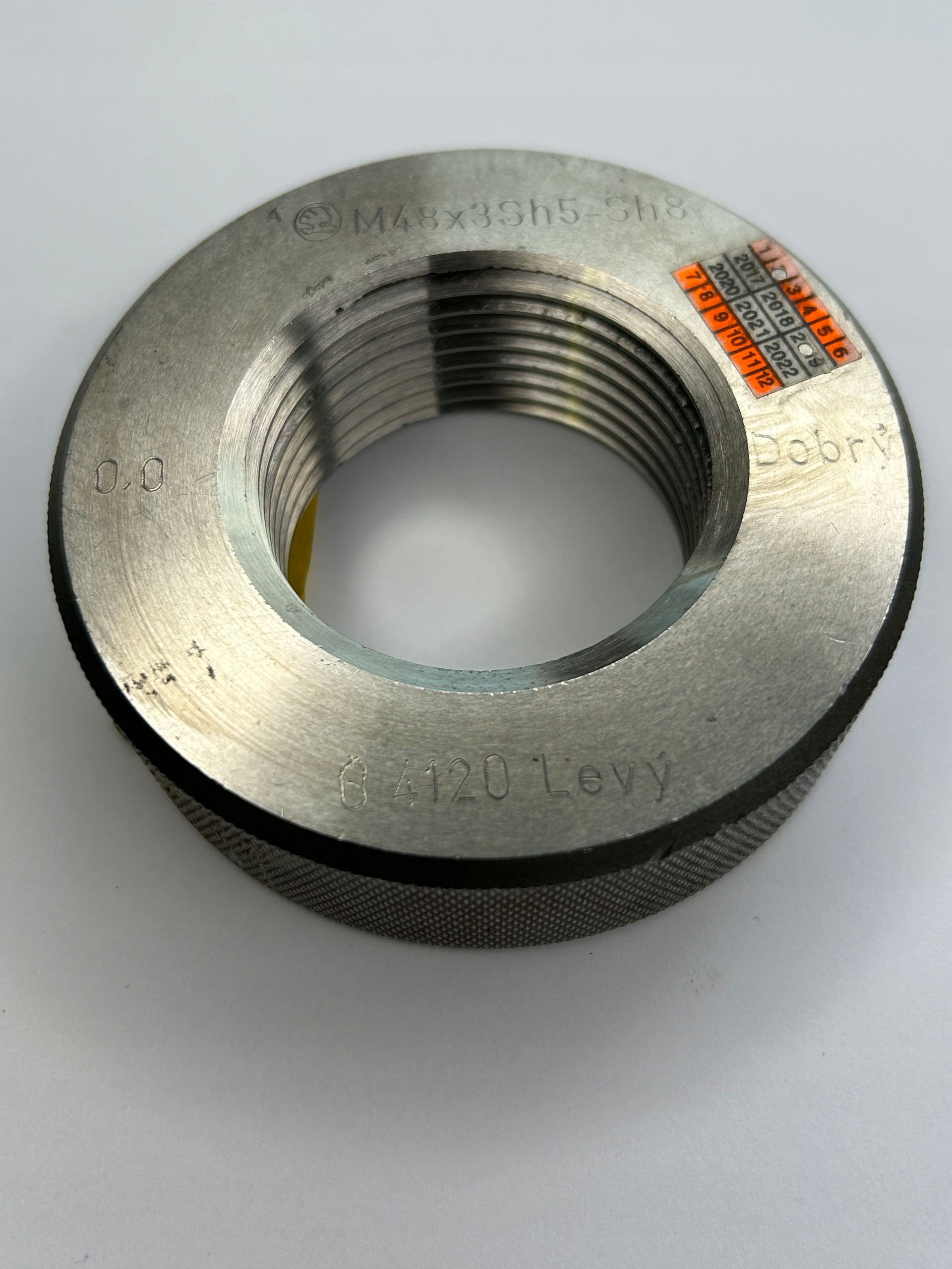 Sprawdzian pierścieniowy MSRh M48x3 LH sh5-sh8 48x3 LEWY