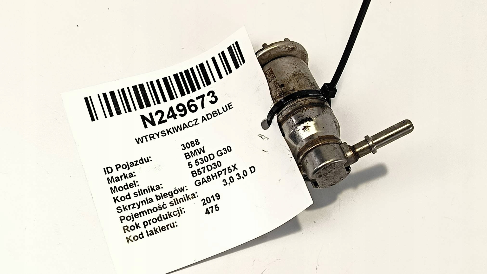 injector ADBLUE A2C95505000 BMW 5 530D G30