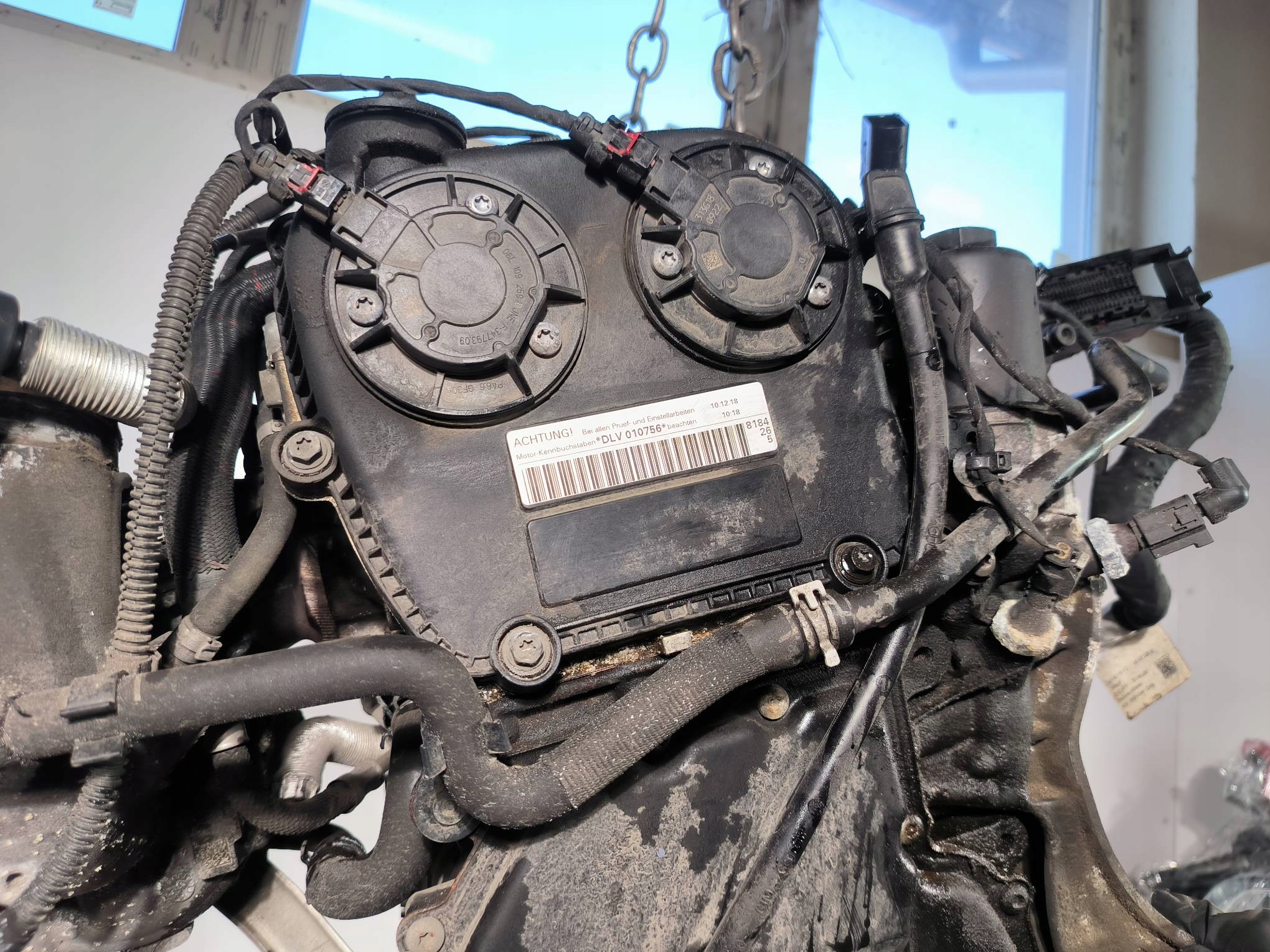 engine complete DLVA DLV 2.0 TFSI AUDI A4 B9