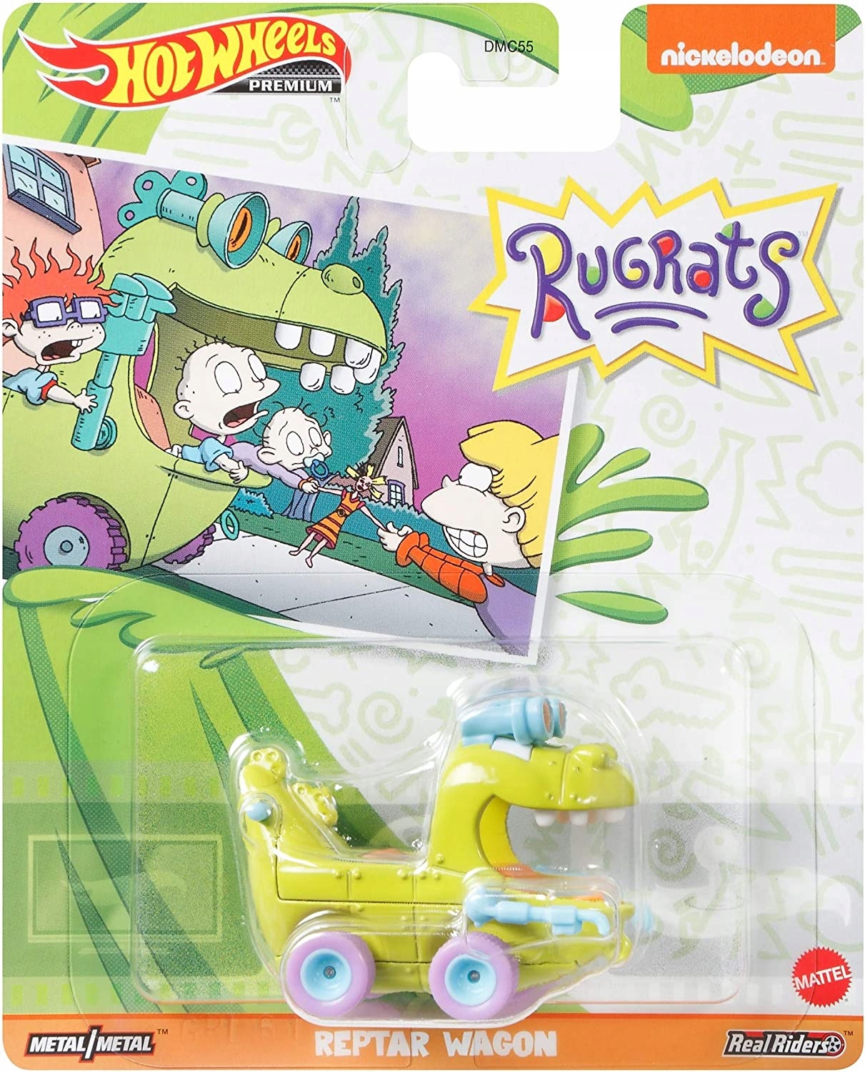 

Hot Wheels Premium Car Rugrats Reptar Wagon GRL61