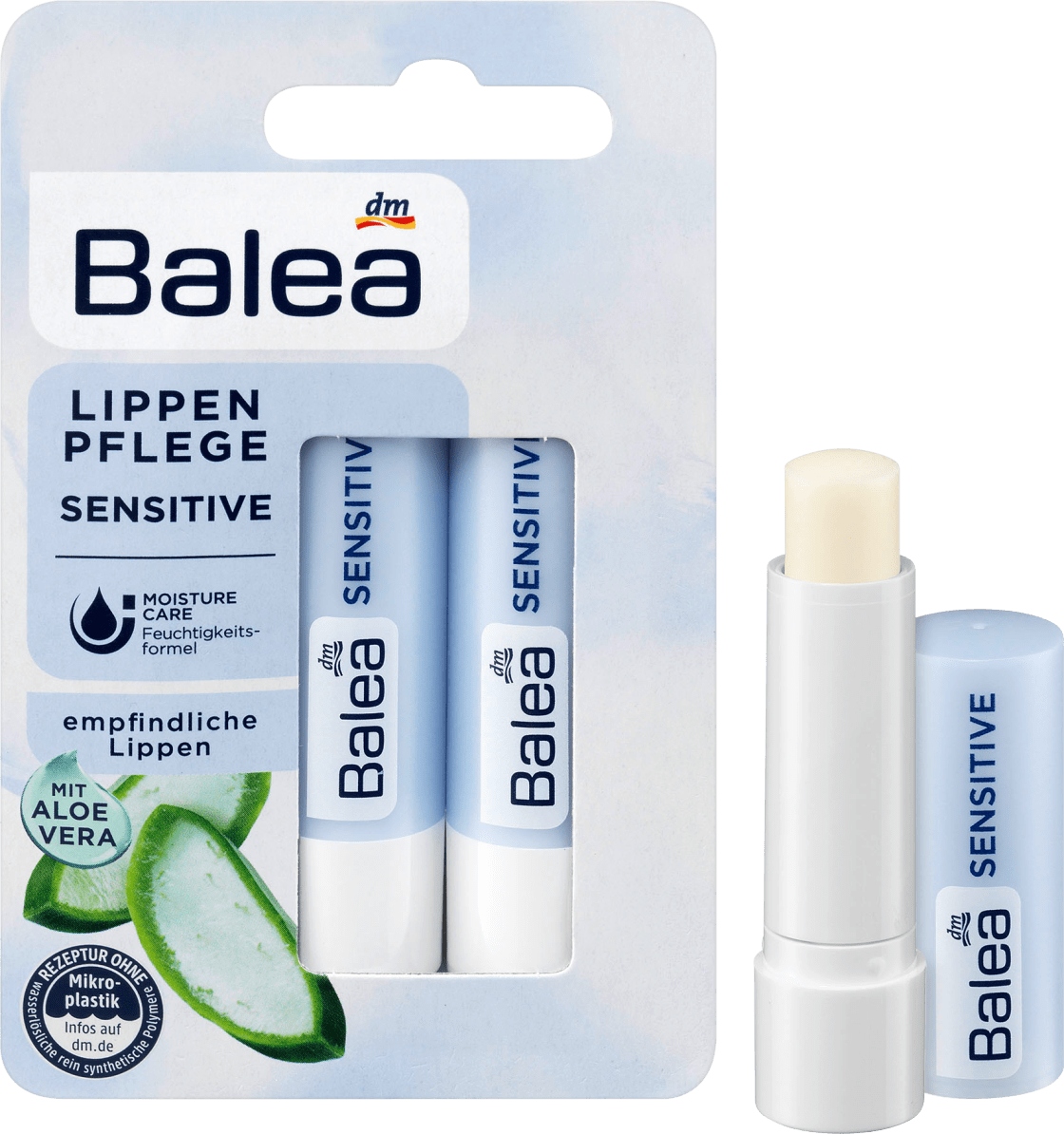 

Balea Lipen Pomadka Aloes Sensitive 2szt