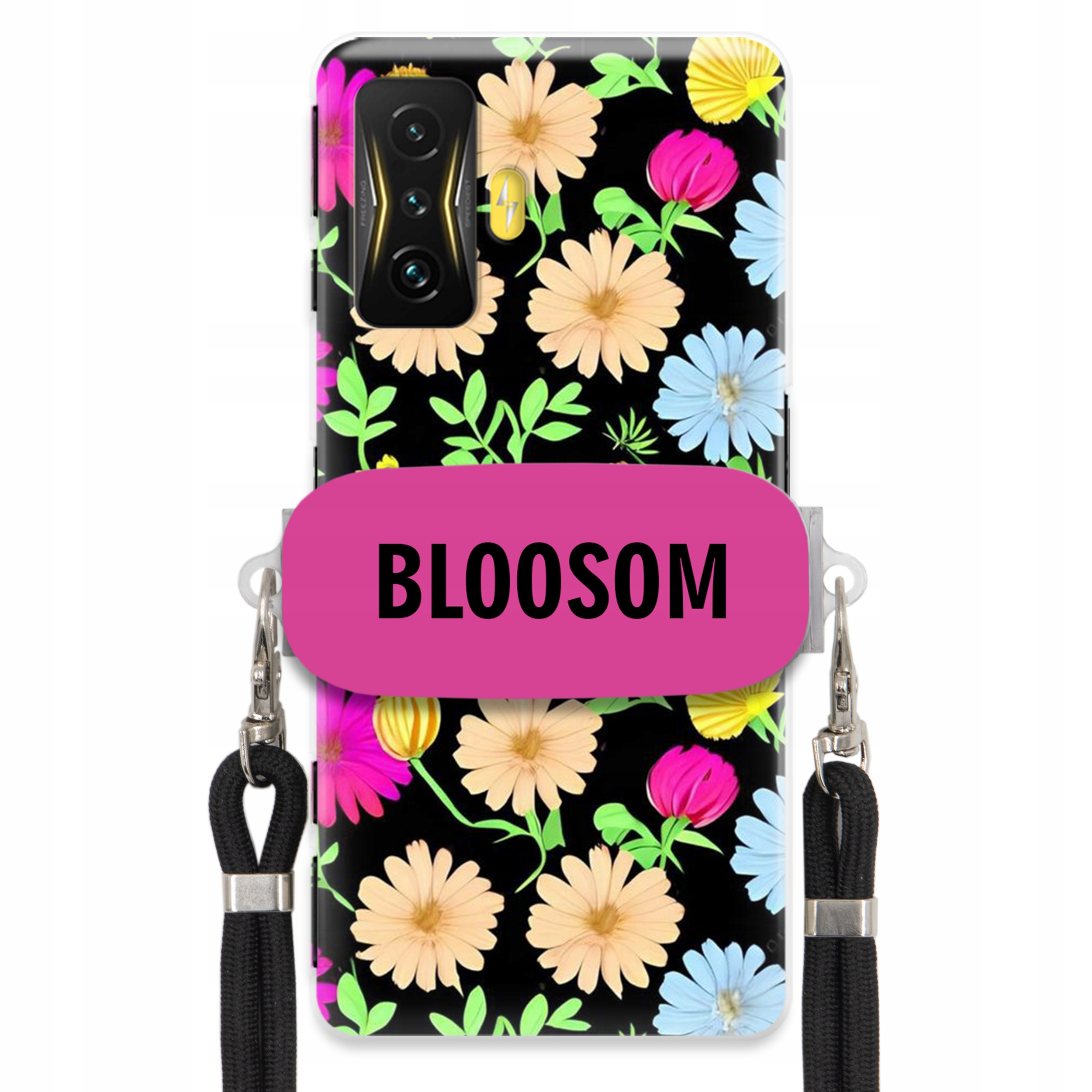 Pouzdro Držák Crossbody Pro Xiaomi Poco F4 Gt Kryt Květiny Bloosom Flower
