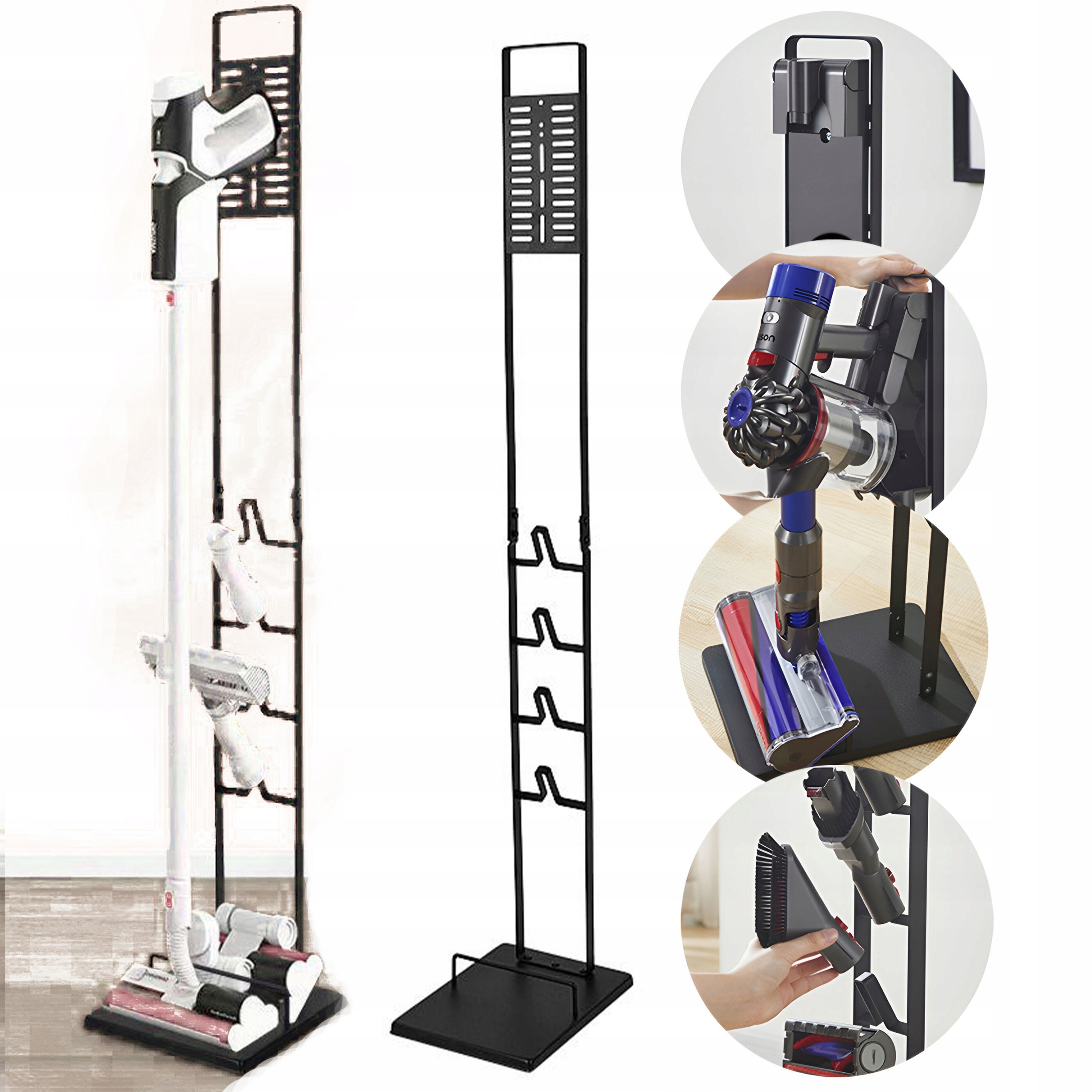 Uniwersalny Stojak Uchwyt Stelaż Na Odkurzacz Pionowy Samsung Bosch Dreame
