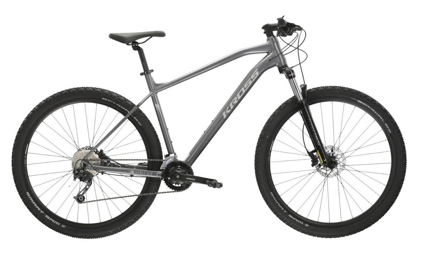 Rower 29" Mtb Kross Esprit 5.0 rama L 19" grafitowy srebrny R24