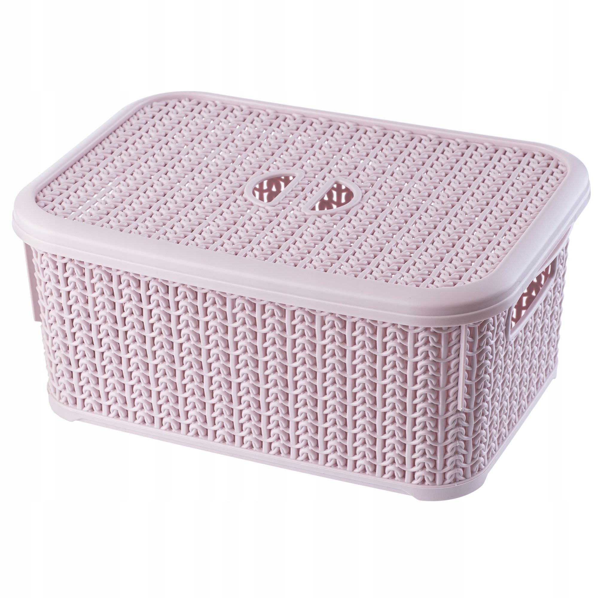 

Koszyk Z Pojemnik Pudełko Pokrywką Kosz 6L